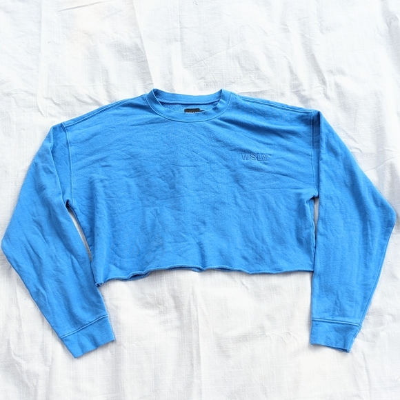 Bandier X WSLY Ecosoft Cropped Sweatshirt - Picture 2 of 8
